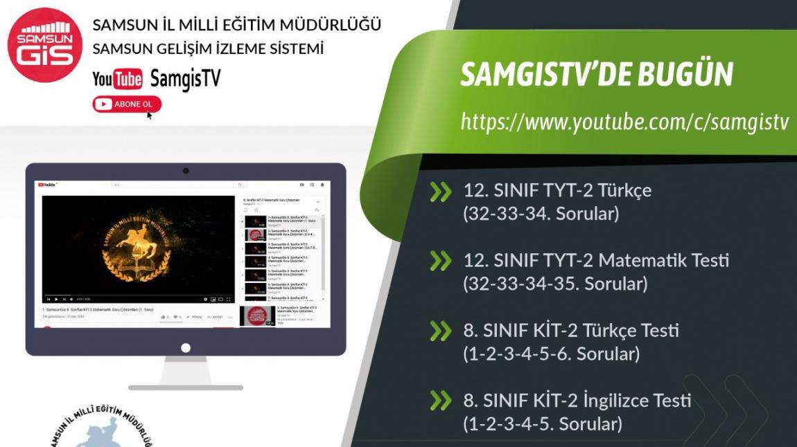 SAMGİS TV DE BUGÜN..